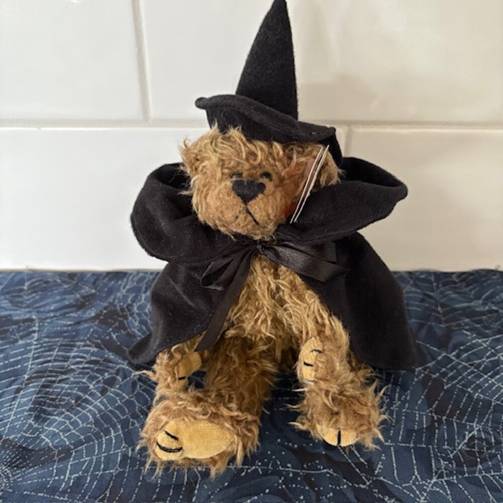 TY Attic Treasures Collection Esmerelda "That Old Black Magic" PlushBear Vintage